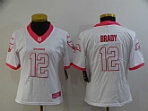 Women Nike Buccaneers 12 Tom Brady White Vapor Untouchable Fashion Limited Jersey,baseball caps,new era cap wholesale,wholesale hats